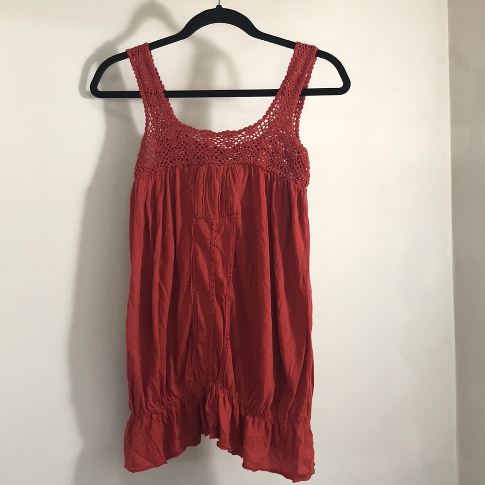 Burnt Orange Tank Top